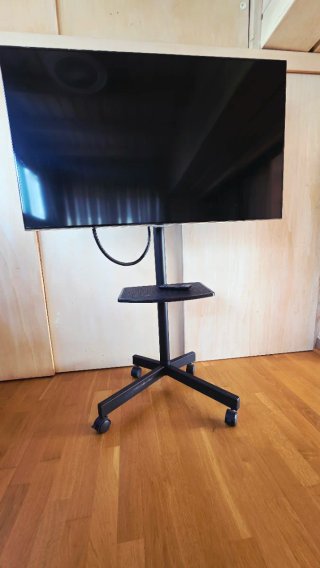 Samsung UE46F6640SS TV + Soporte con Ruedas