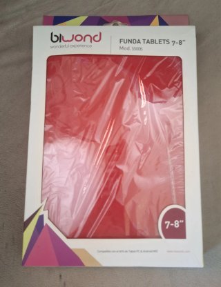 Custodia universale per tablet da 7-8 pollici rossa