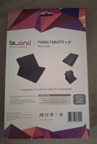 Custodia universale per tablet da 7-8 pollici rossa