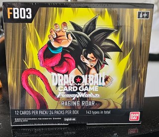 Dragon Ball Fusion World Raging Roar Box Sigillata