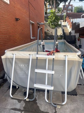 Piscina 4x2m con depuradora y escalera vienes la d