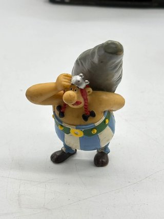 personaggio pupazzetto asterix vintage