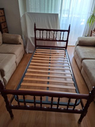 Cama Individual de Madera