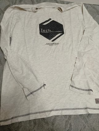 Camiseta chico manga larga Tech