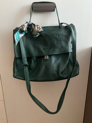 Bolso verde botella