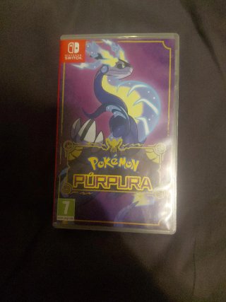 Pokémon Púrpura Nintendo Switch RPG