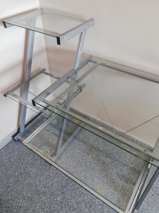 Escritorio de Cristal