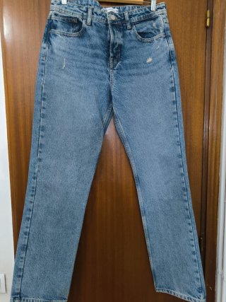 Pantalón vaquero Zara azul