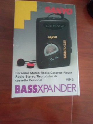 Walkman Sanyo BASSXPANDER