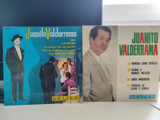 Lote 10 Vinilos Single Juanito Valderrama