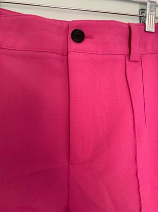 Pantalón de traje rosa Zara