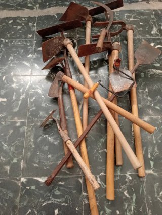 Set de 9 herramientas de campo