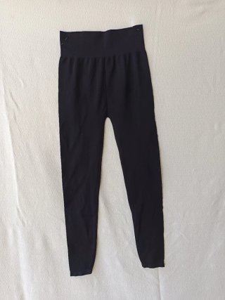 Mallas negras deportivas