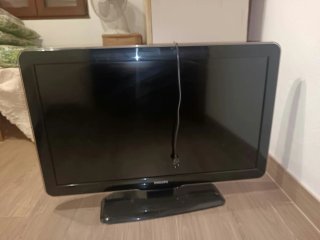 Televisión Philips Negra