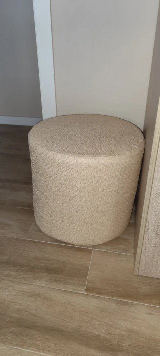 Puff Decorativo Beige
