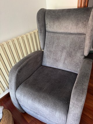 Sillón Reclinable Gris