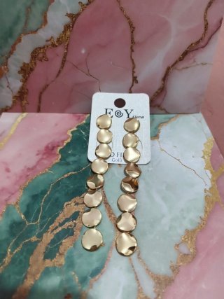 Pendientes Largos E&Y Elena Dorados