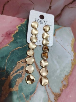 Pendientes Largos E&Y Elena Dorados