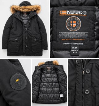 Cazadora Geographical Norway Mujer Negra Talla M