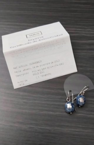 Pendientes Tous Sodalita Oso Plata.