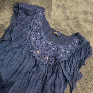 Vestido FRIME azul talla única