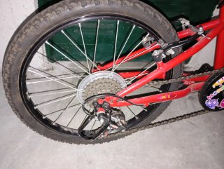 Bicicleta de Montaña Roja