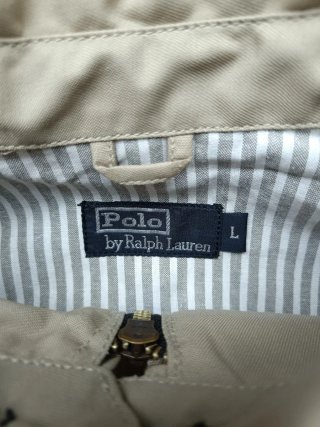 Blusão Harrington Ralph Lauren Rework Bege