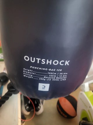 Saco de boxeo Outshock 120cm