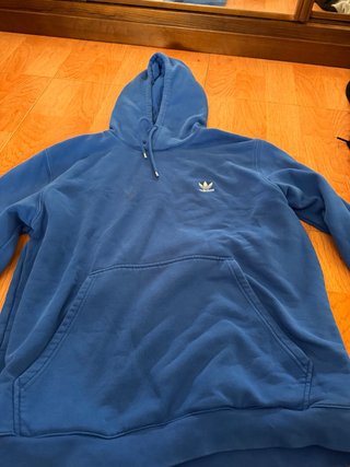Sudadera con capucha Adidas azul
