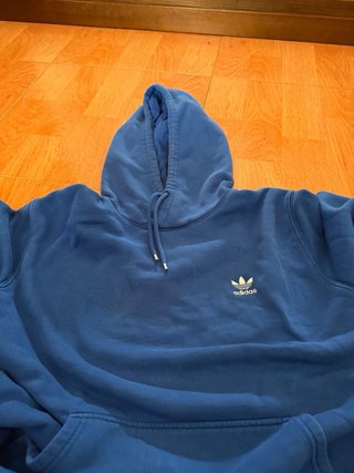 Sudadera con capucha Adidas azul