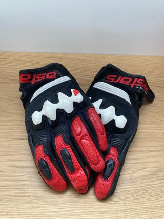 Guantes Alpinestars Negro y Rojo