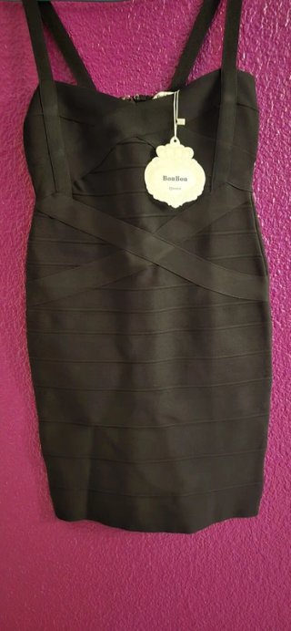Vestido Bandage Negro BonBon Queen