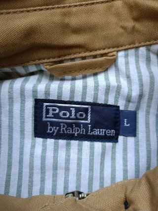 Blusão Harrington Ralph Lauren Castanho Tamanho L