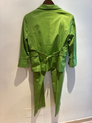 Traje Tintoreto verde cedped chaqueta y pantalón