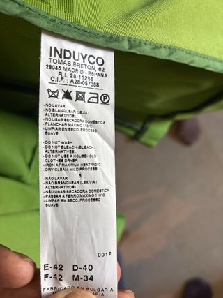 Traje Tintoreto verde cedped chaqueta y pantalón