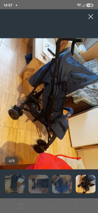 Saco para cochecito de paseo regalo saco rojo