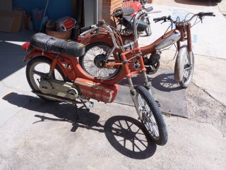 Lote de 4 Motos Antiguas