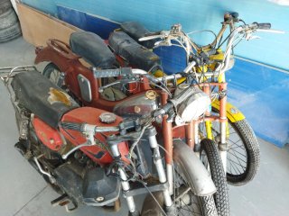 Lote de 4 Motos Antiguas
