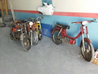 Lote de 4 Motos Antiguas
