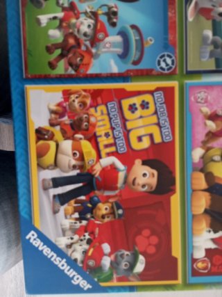 Pack 4 Puzzles Paw Patrol Ravensburger