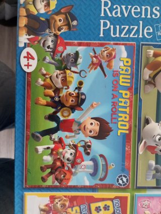 Pack 4 Puzzles Paw Patrol Ravensburger