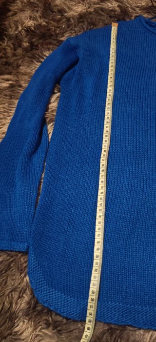 Jersey de punto azul