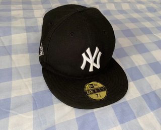 Gorra New Era Yankees Negra 59FIFTY Talla 7 3/8