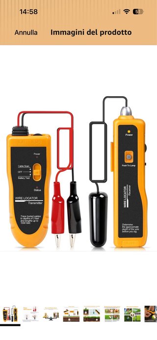 Localizzatore Cavi Sotterranei Wire Locator
