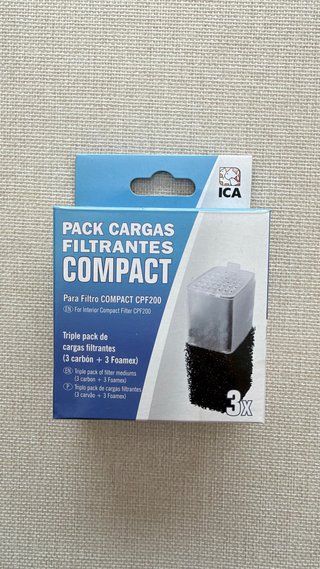 Pack Cargas Filtrantes ICA Compact CPF200