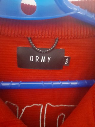 Polo Grimey de pana rojo