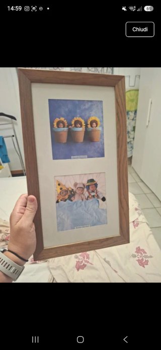 Quadro Anne Geddes con due stampe