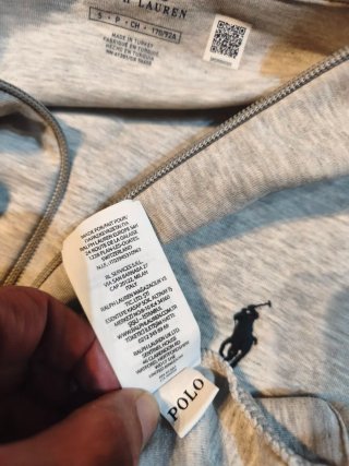 Sudadera Polo Ralph Lauren Gris Talla S