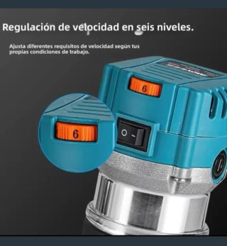 Fresadora Eléctrica 15 Brocas Madera