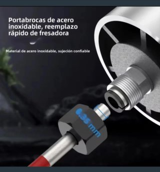 Fresadora Eléctrica 15 Brocas Madera
